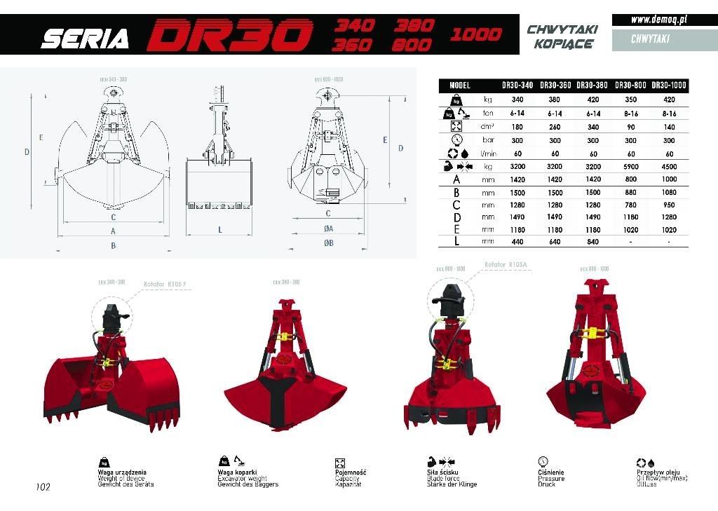  DEMOQ DR30 Grabeži