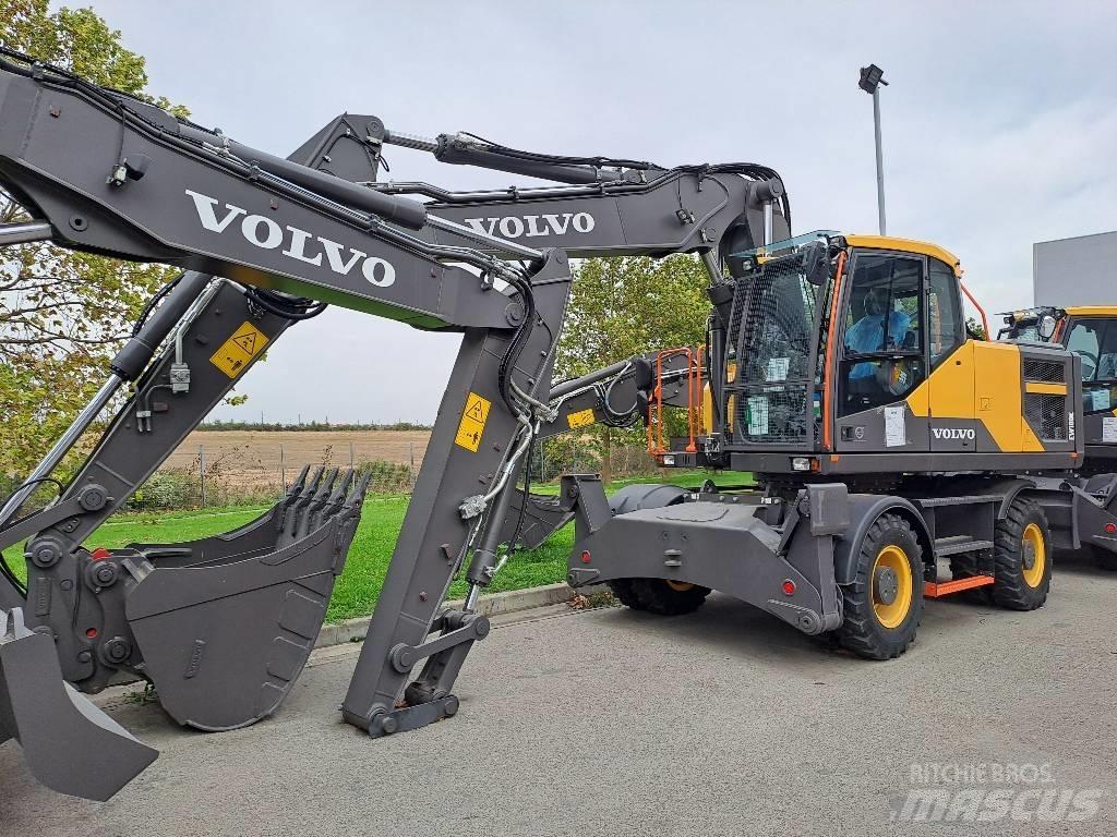 Volvo EW180E Bagri na kolesih