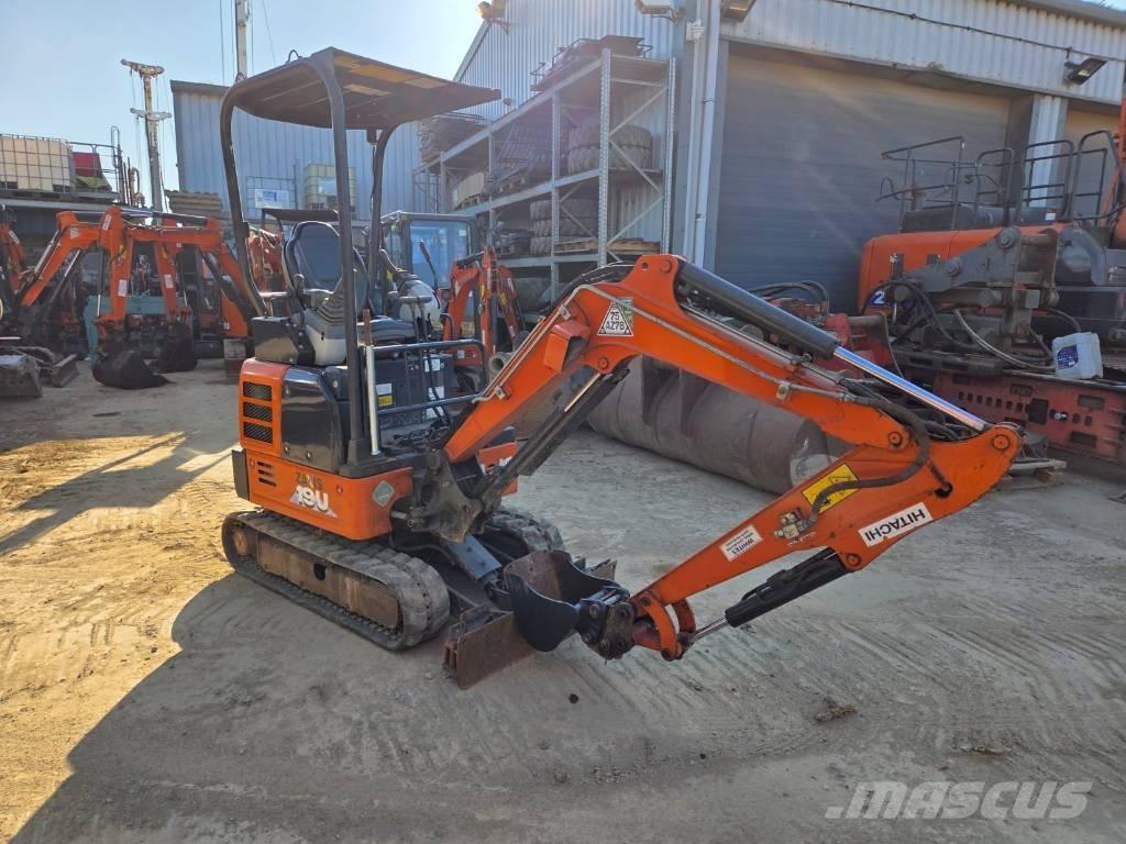 Hitachi ZX 19 U-6 Mini bagri <7t