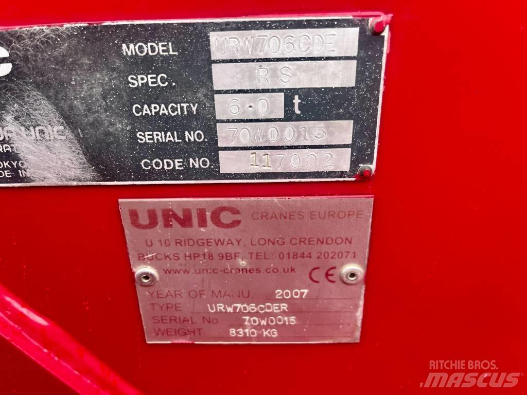 Unic URW 706 Mini žerjavi