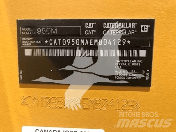 CAT 950M Kolesni nakladalci