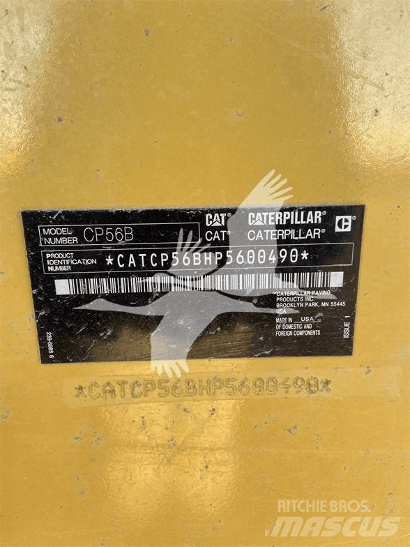 CAT CP56B Enojni valjarji