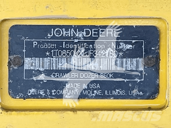 John Deere 850K Buldožerji goseničarji