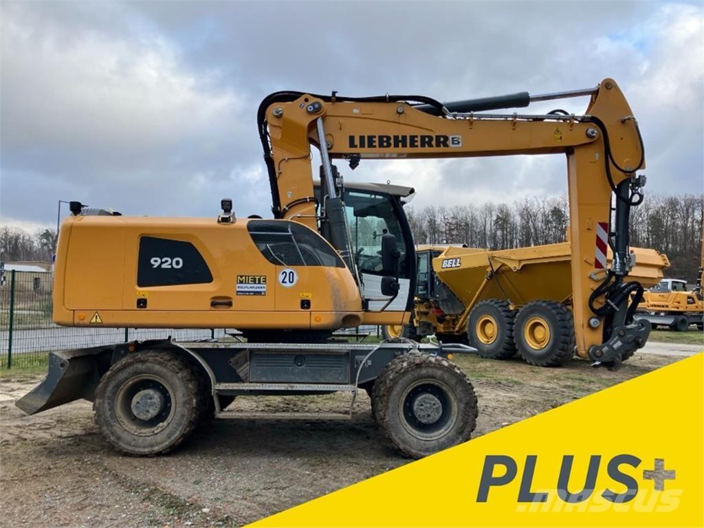 Liebherr A920 Bagri na kolesih