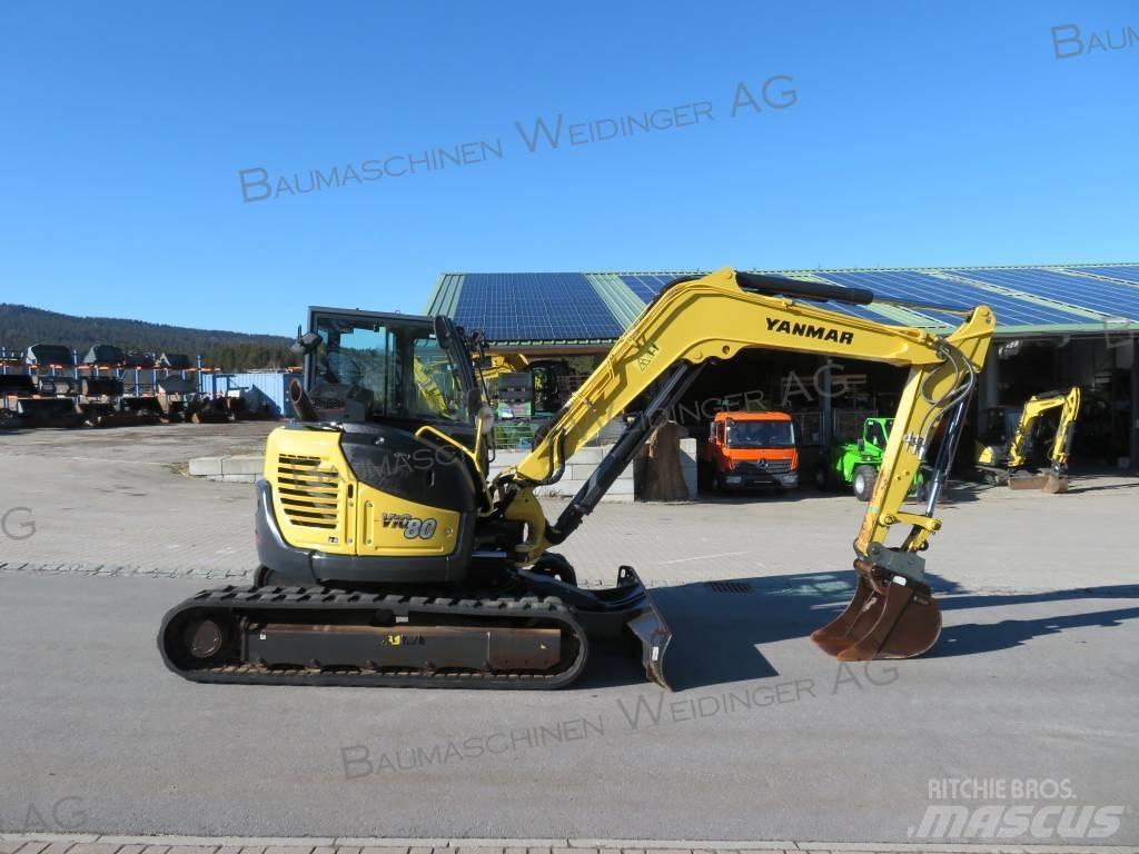 Yanmar Vio 80 Midi bagri 7t – 12t