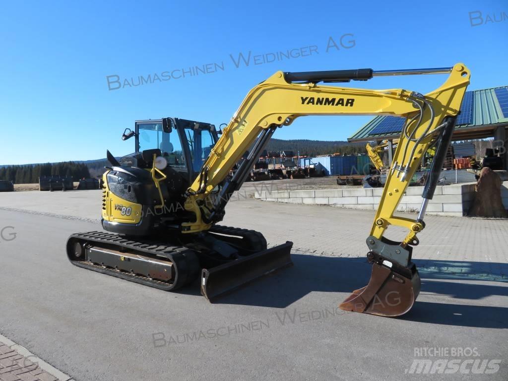 Yanmar Vio 80 Midi bagri 7t – 12t
