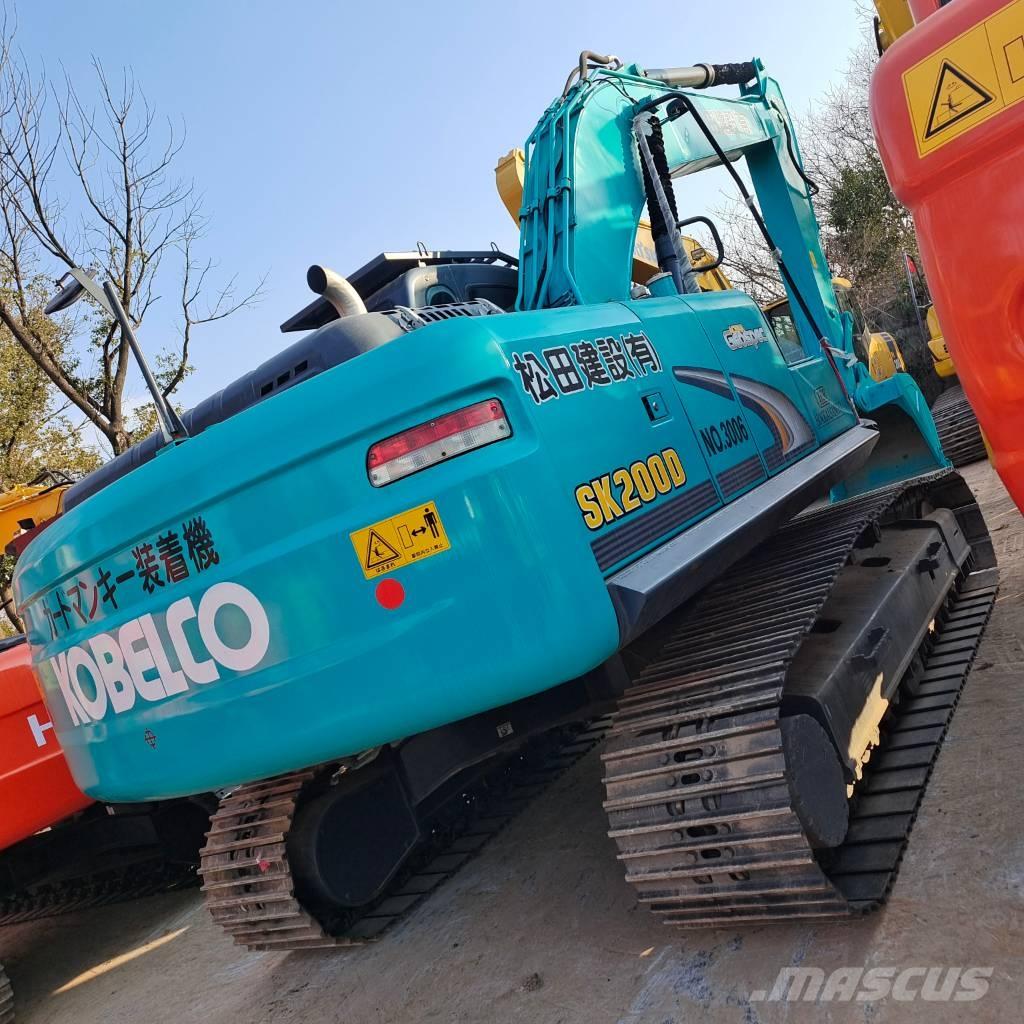 Kobelco SK 200-8 Bagri goseničarji