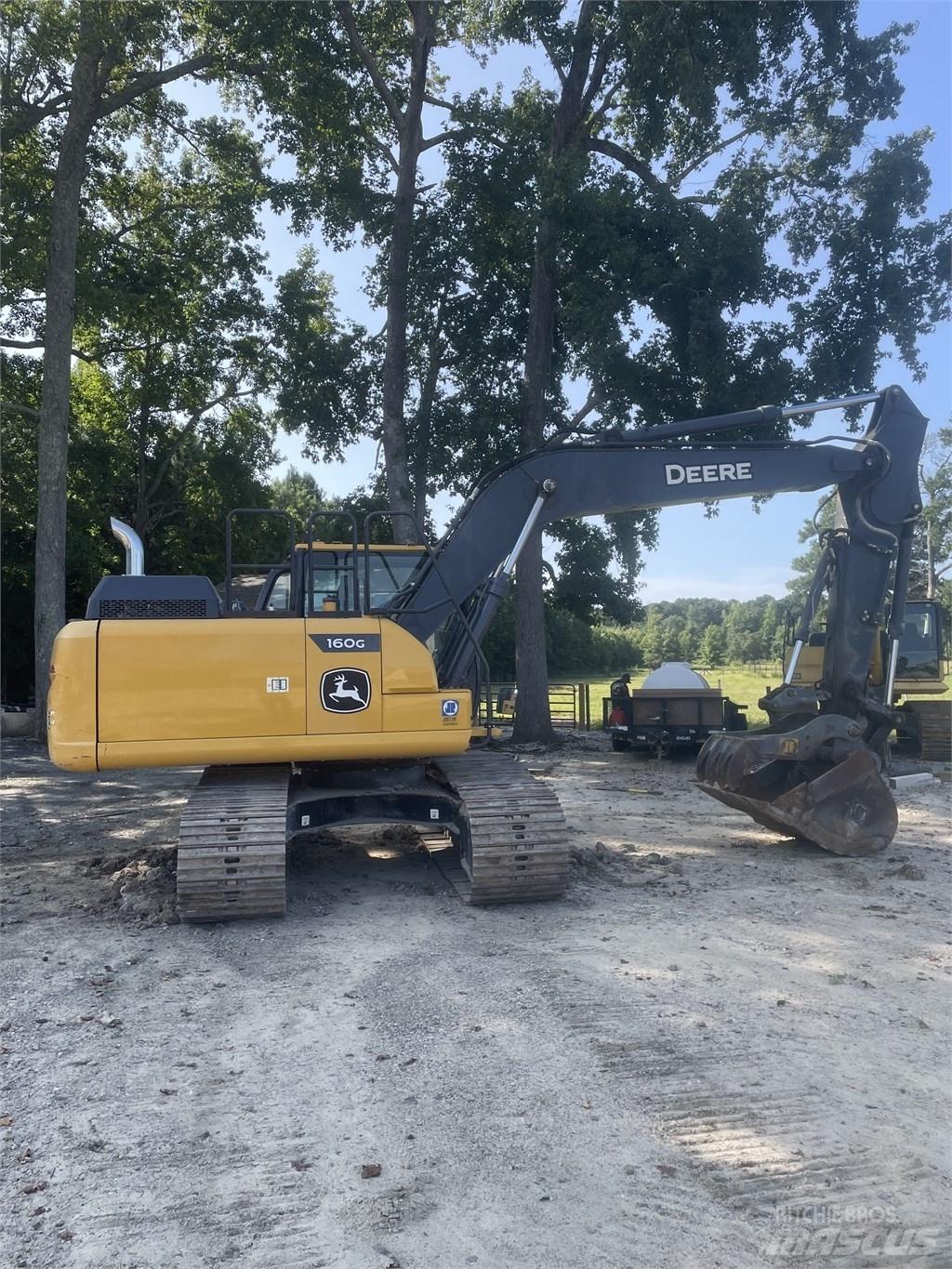 John Deere 160 GLC Bagri goseničarji