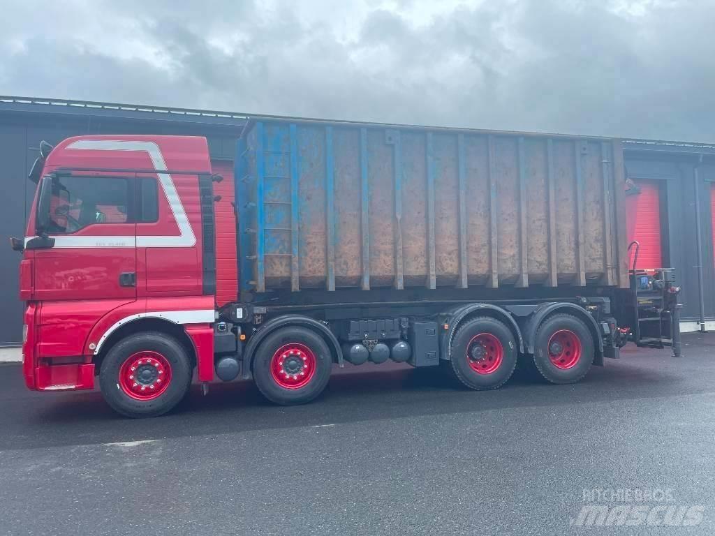 MAN TGX 35.480 Tovornjaki z žerjavom