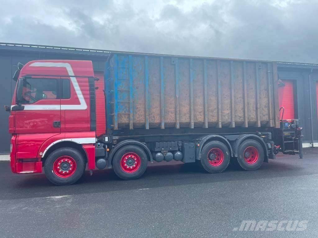 MAN TGX 35.480 Tovornjaki z žerjavom