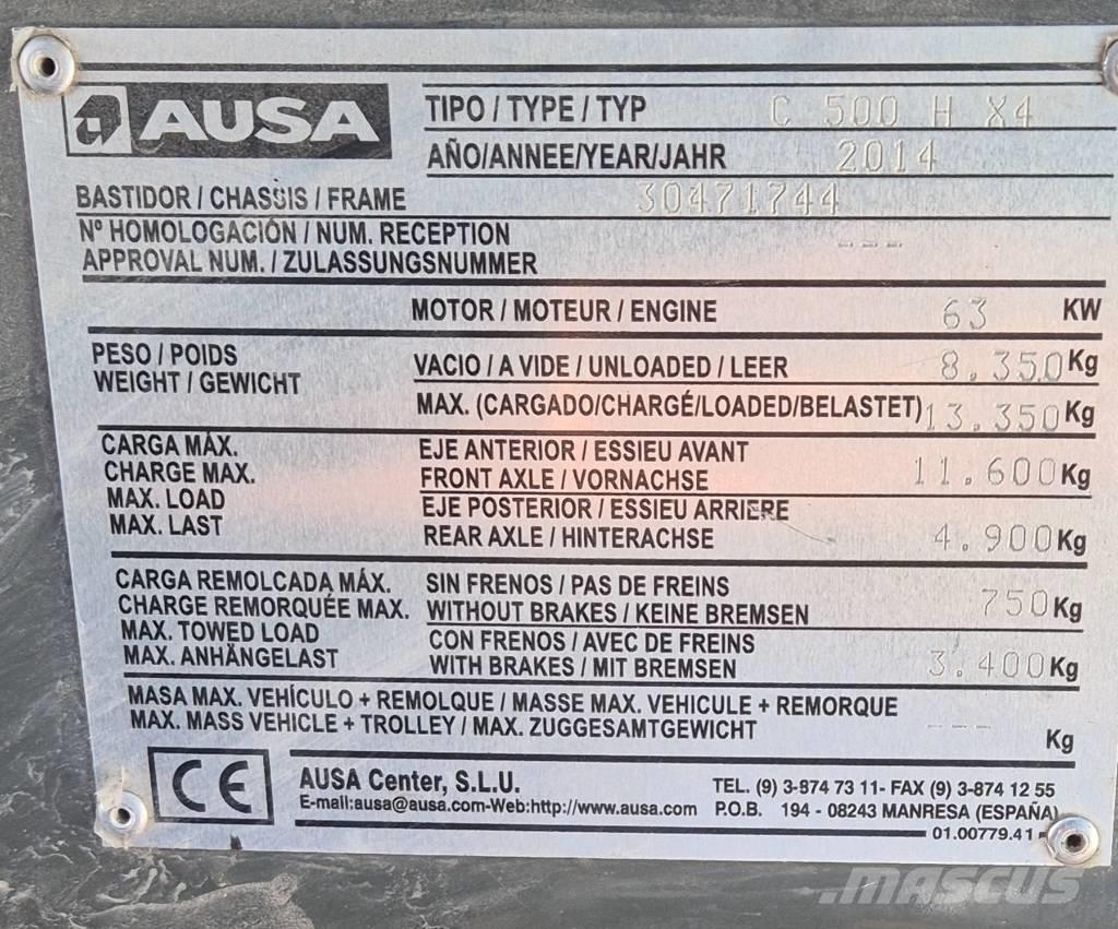 Ausa C 500 H X4 Terenski viličar