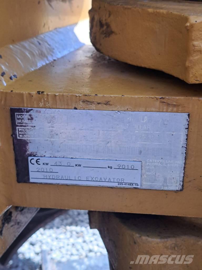 CAT 308 D Midi bagri 7t – 12t