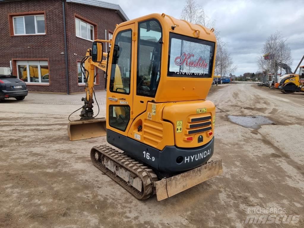 Hyundai R16-9 Mini bagri <7t