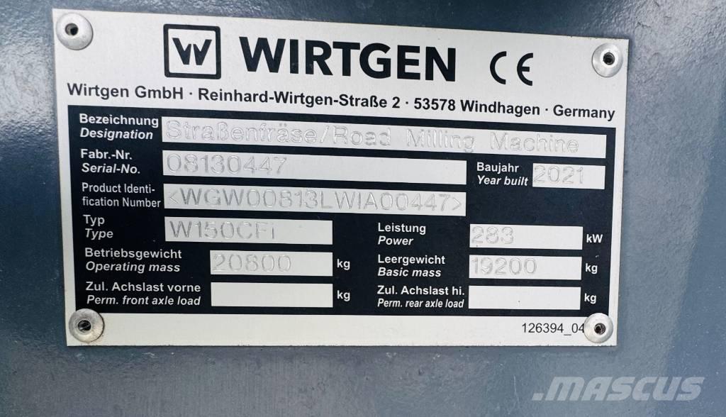 Wirtgen W 150 CFi Freze za asfalt