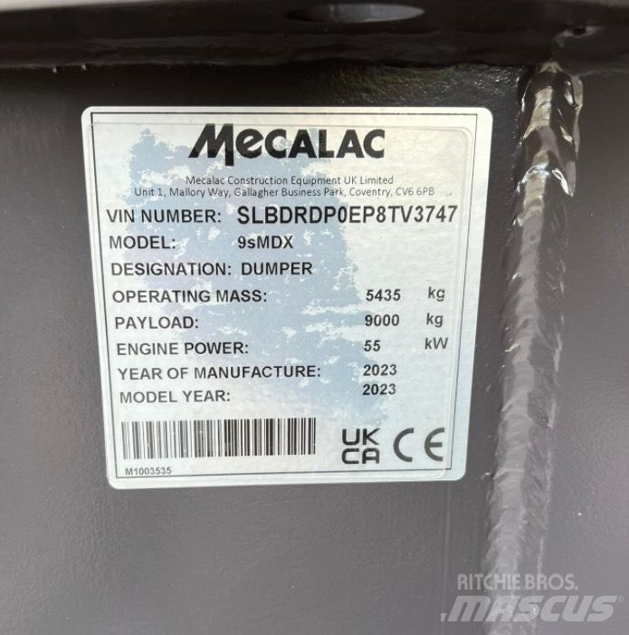 Mecalac 9smdx Zglobni demperji