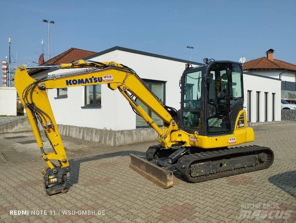 Komatsu PC58 MR-5 Mini bagri <7t
