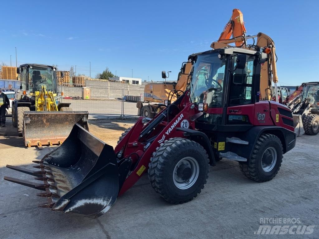 Yanmar V80 (02162) Kolesni nakladalci