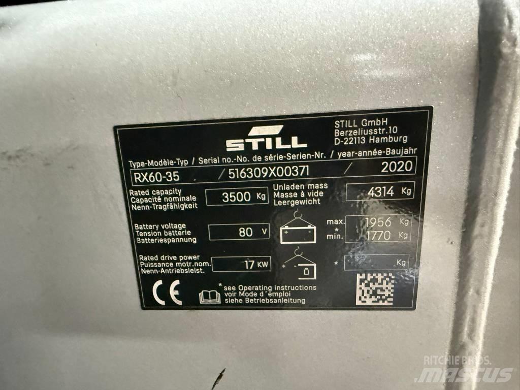 Still RX 60-35 Električni viličarji