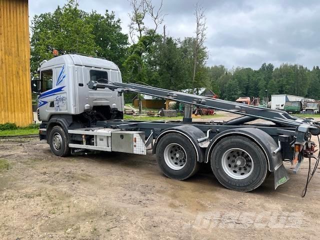 Scania R 500 Razstavljivi tovornjaki z žičnimi dvigali