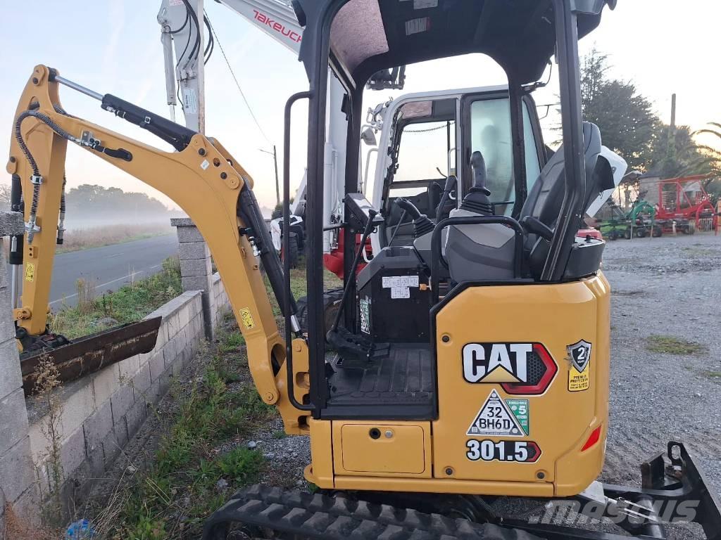 CAT 301.5 Mini bagri <7t
