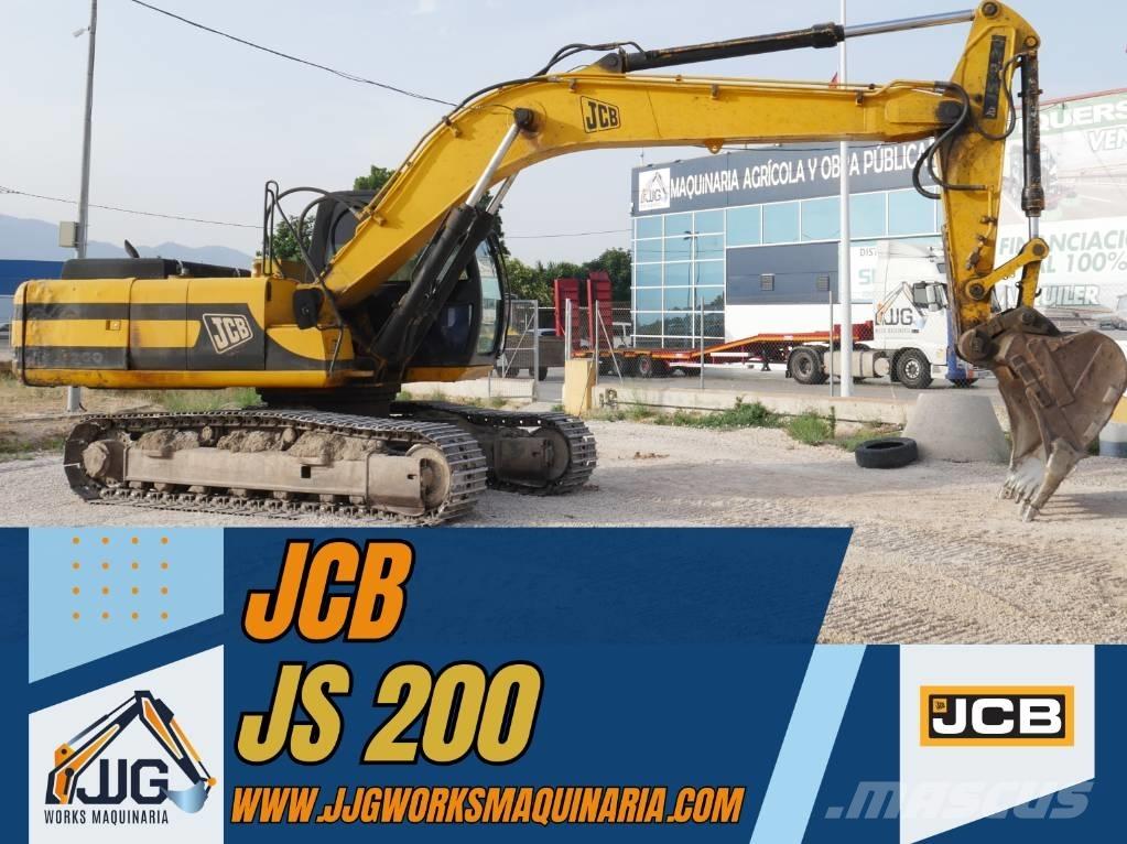 JCB JS 200 Bagri goseničarji