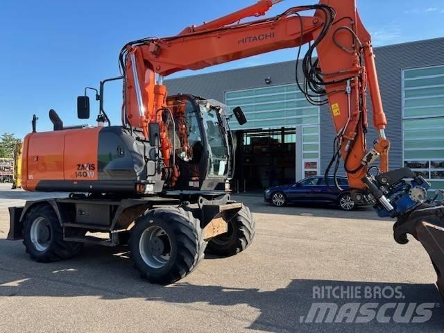 Hitachi ZX 140 W-5 Bagri na kolesih