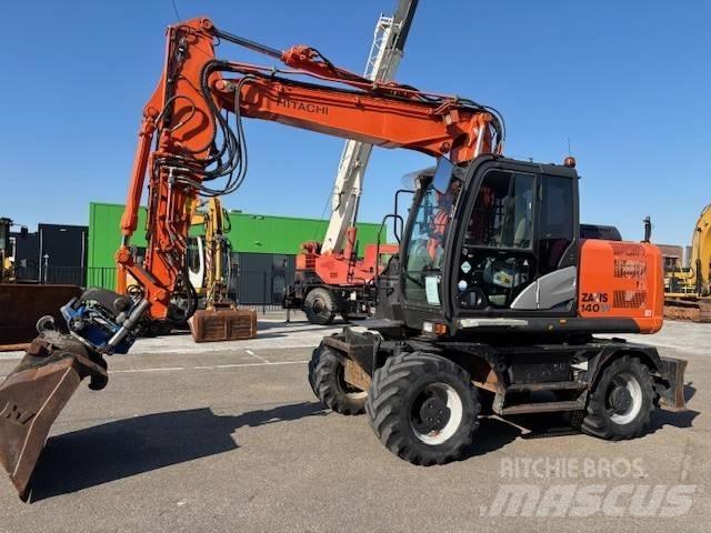 Hitachi ZX 140 W-5 Bagri na kolesih