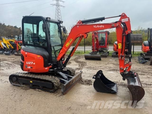 Kubota U 27-4 Mini bagri <7t