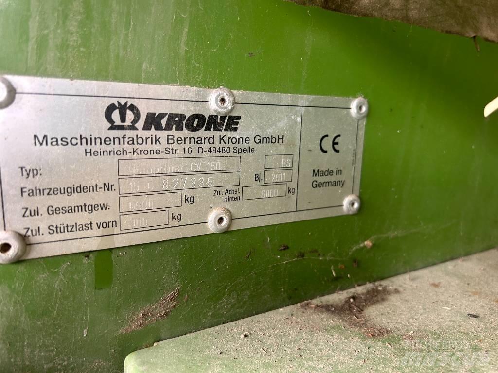 Krone CV150XC Balirke (okrogle bale)