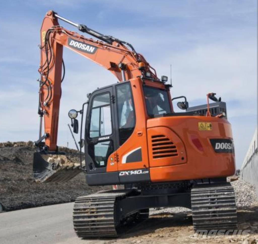 Doosan DX140 LCR-7 Bagri goseničarji