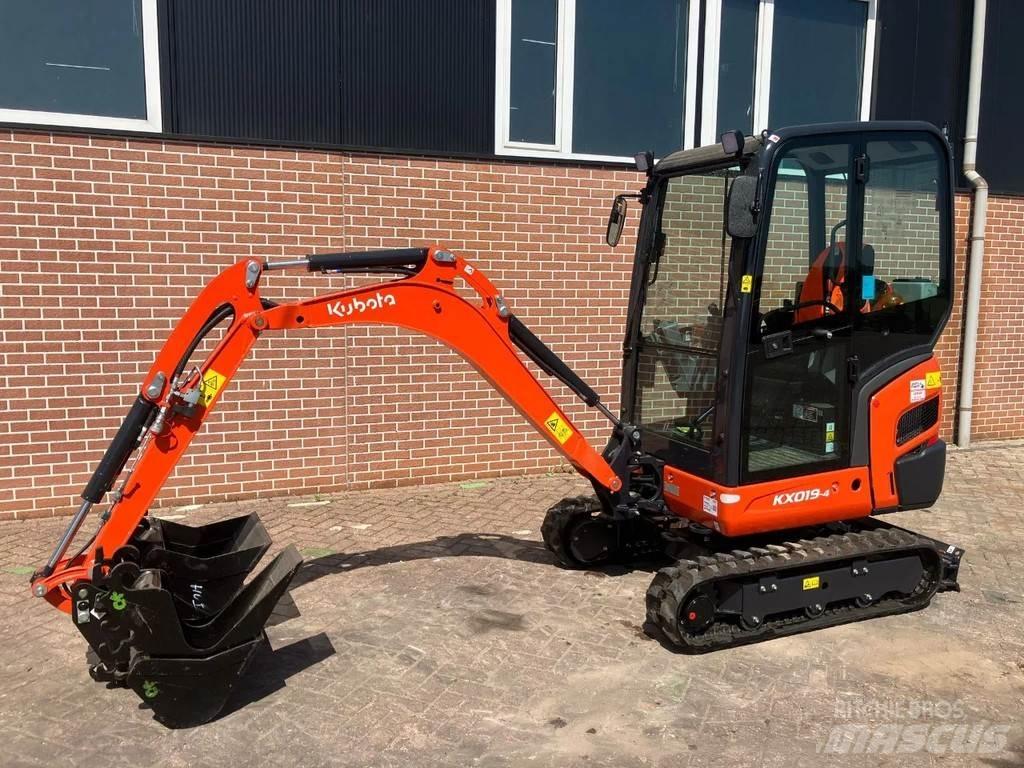 Kubota KX019 4 Mini bagri <7t