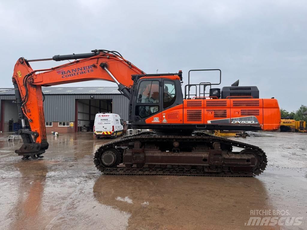Doosan DX 530 LC-5 Bagri goseničarji
