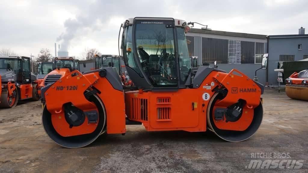 Hamm HD+120iVV Dvojni valjarji
