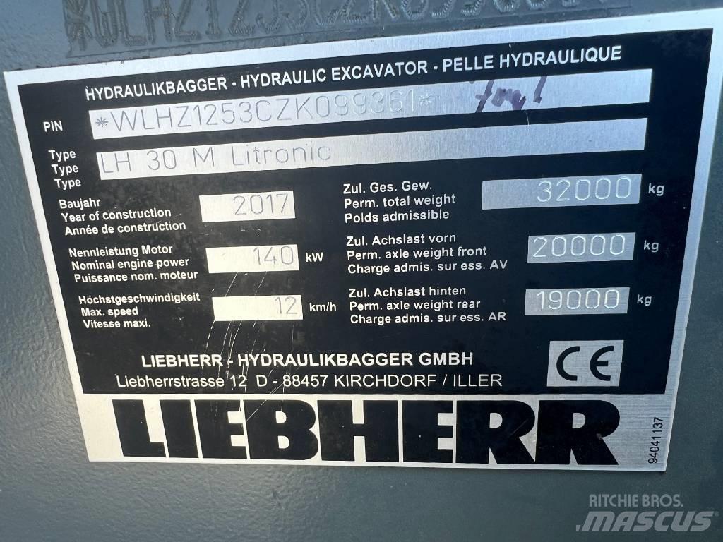 Liebherr LH30M Bagri za prekladanje primarnih/sekundarnih surovin