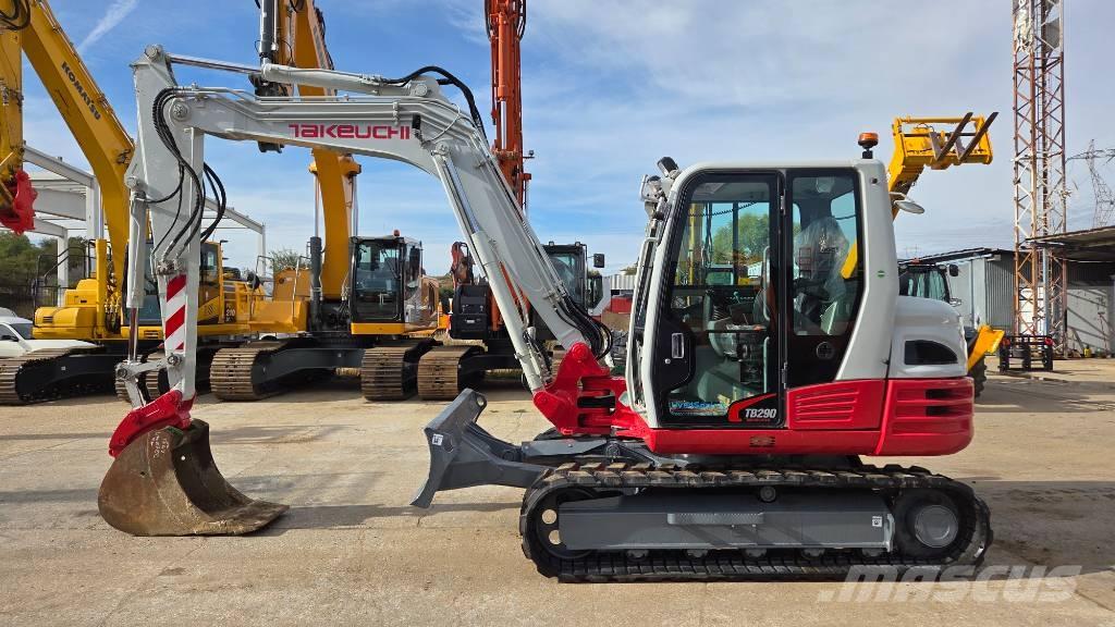 Takeuchi TB 290 Midi bagri 7t – 12t