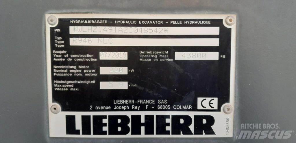 Liebherr R946 Bagri goseničarji