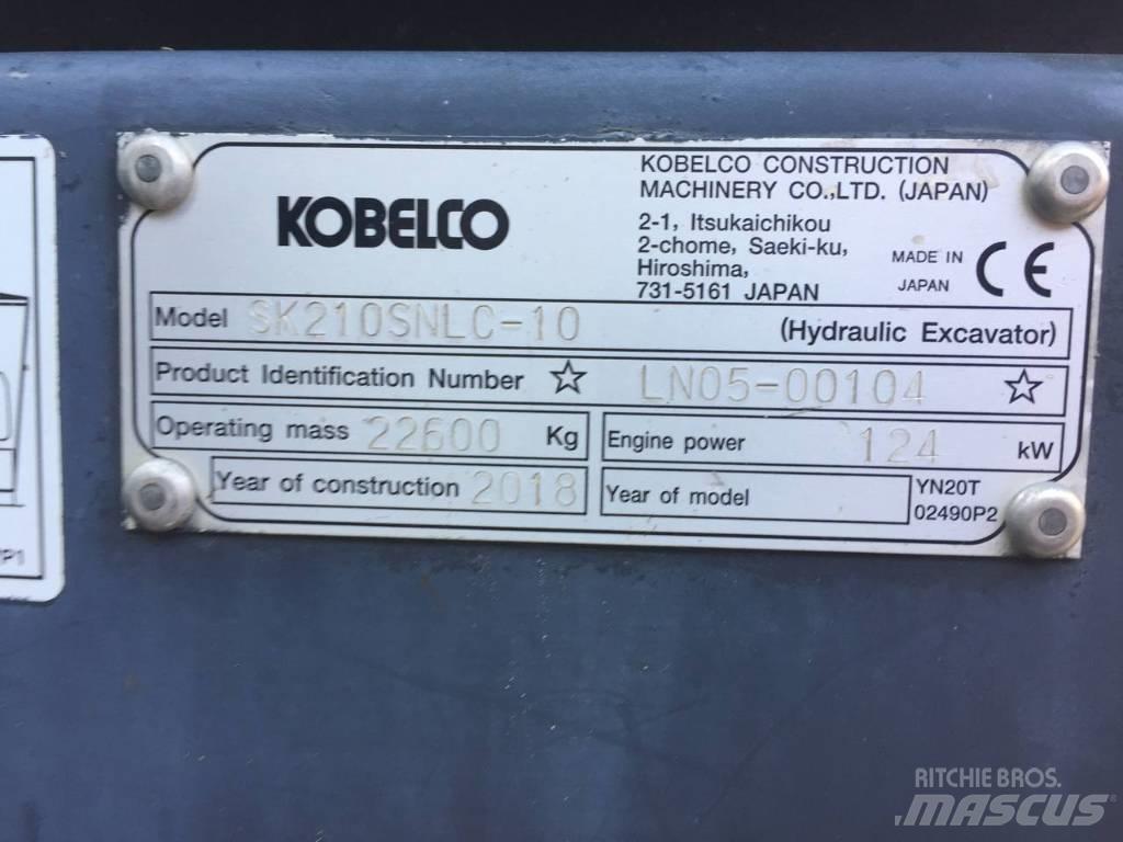 Kobelco SK210NLC Bagri goseničarji
