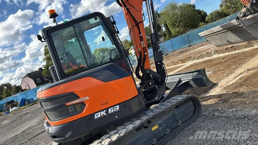 Develon DX 63-7 Mini bagri <7t