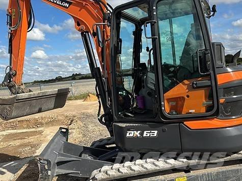 Develon DX 63-7 Mini bagri <7t