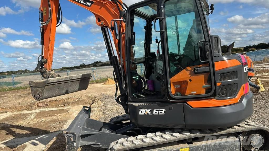 Develon DX 63-7 Mini bagri <7t