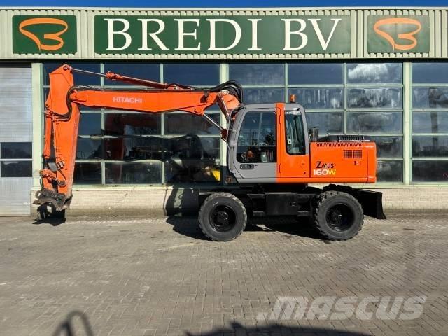 Hitachi ZX 160 W Bagri na kolesih