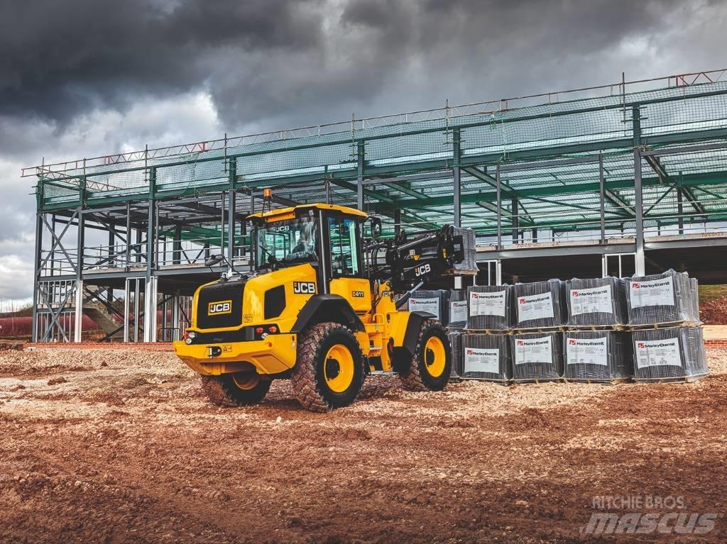 JCB 411 Kolesni nakladalci