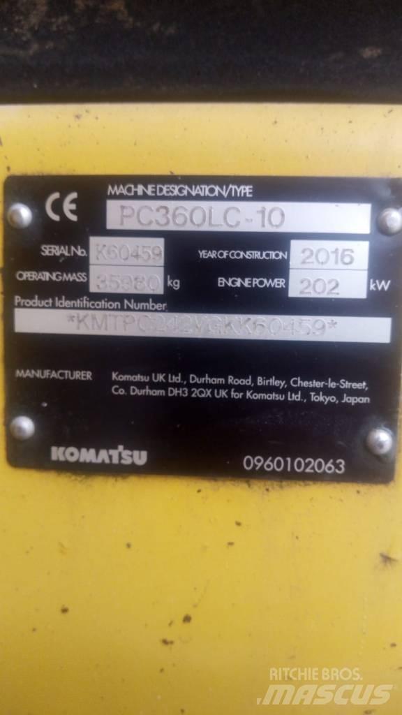 Komatsu PC 360 LC-10 Bagri goseničarji