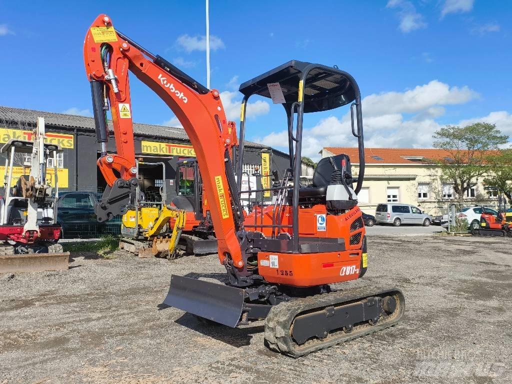 Kubota U 17-3 Mini bagri <7t