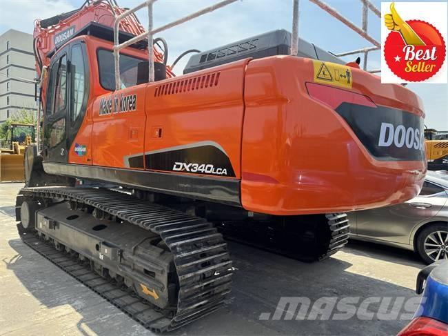 Doosan DX 340 LCA Bagri goseničarji