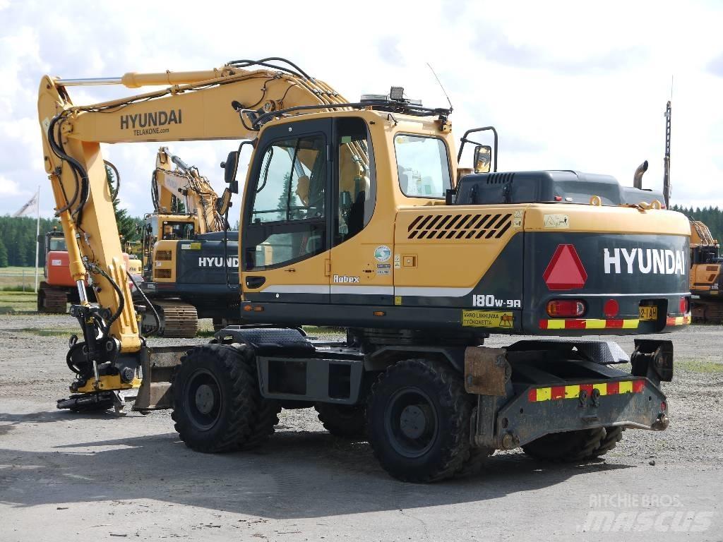 Hyundai R 180 W-9A Bagri na kolesih
