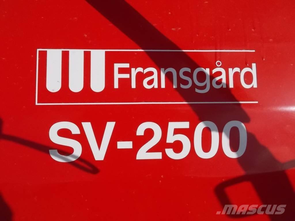 Fransgård SV 2500 Obračalniki in zgrabljalniki