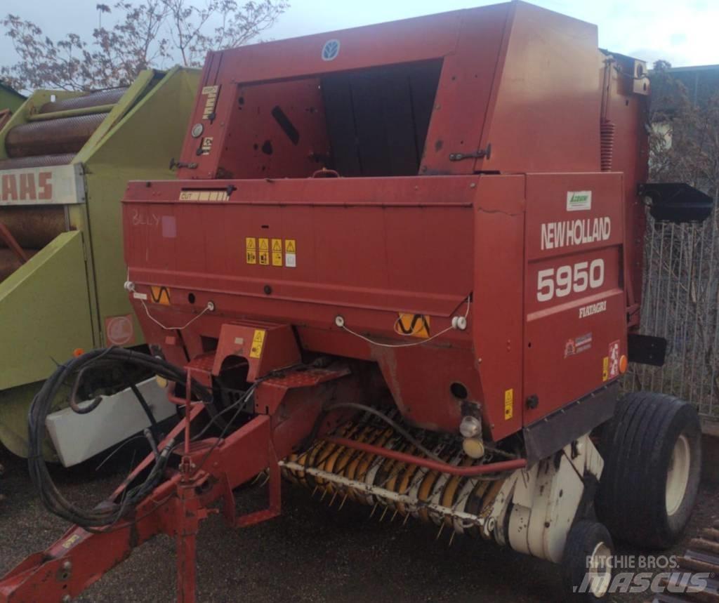 New Holland 5950 Balirke (okrogle bale)
