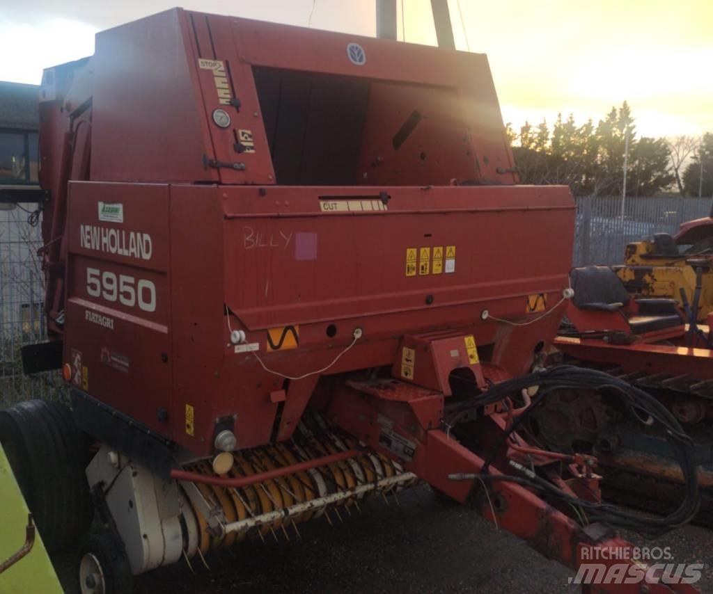 New Holland 5950 Balirke (okrogle bale)