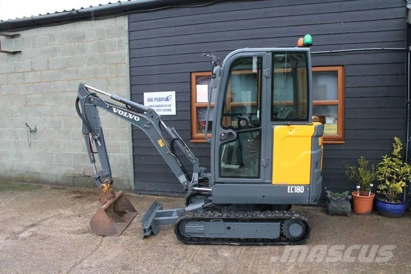 Volvo EC 18 D Mini bagri <7t